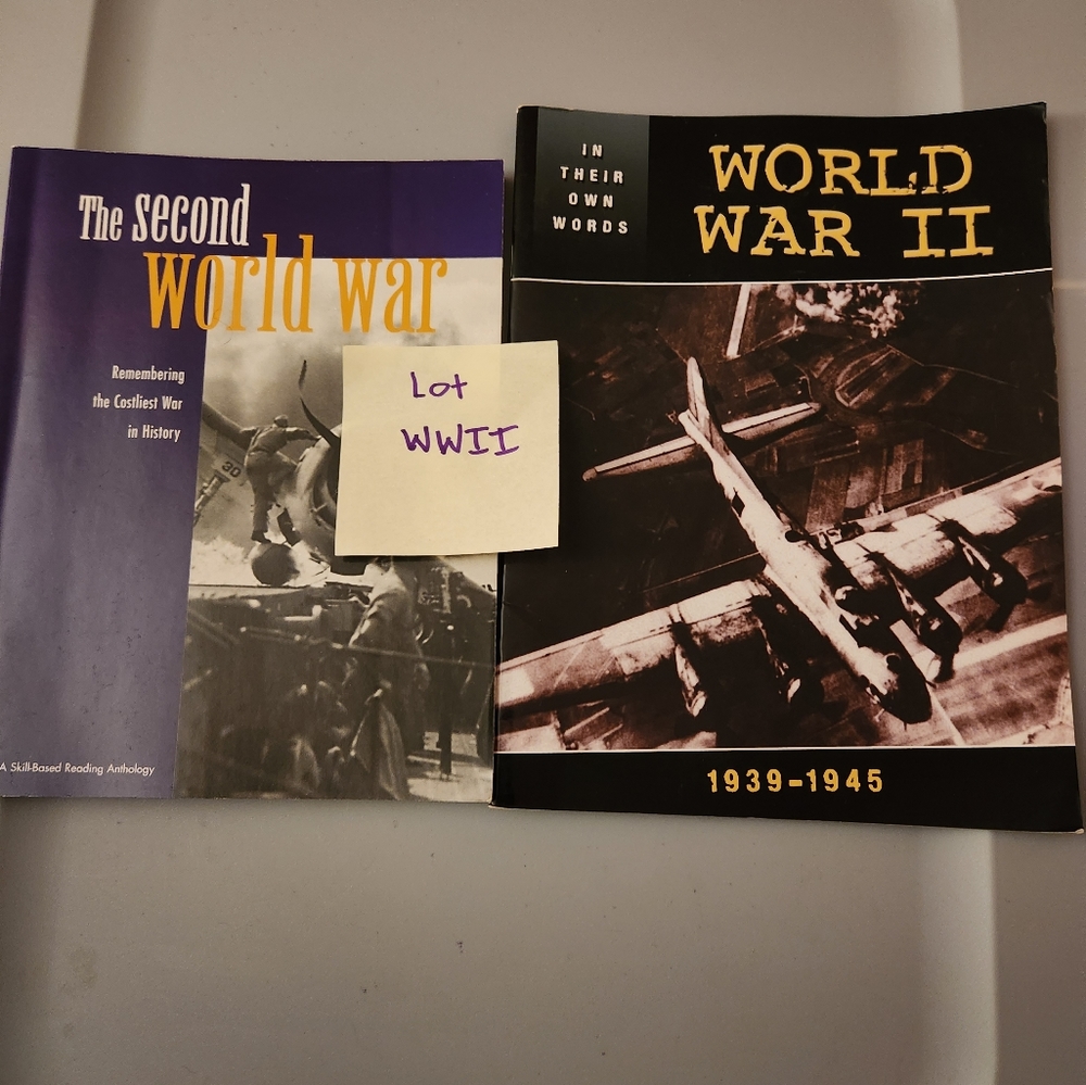 2 For $10 Book LOT WWII/ 2 books of World War II